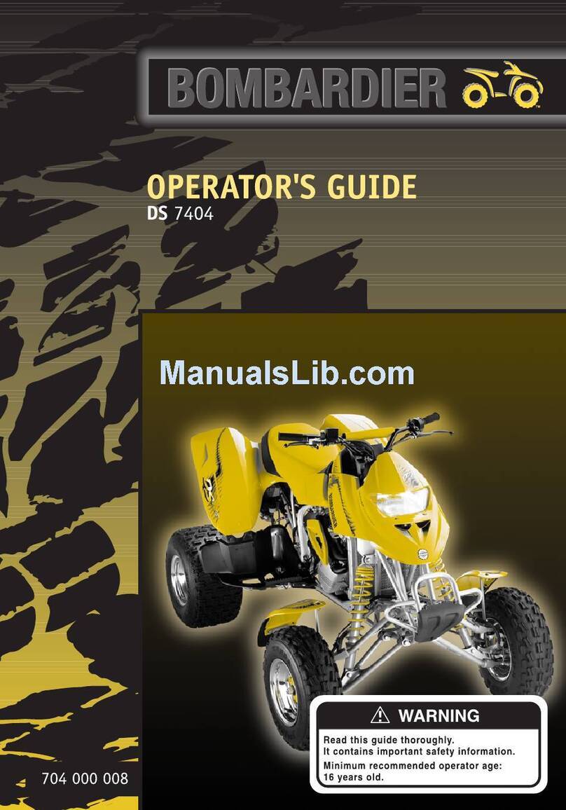 BOMBARDIER DS 7404 Manual