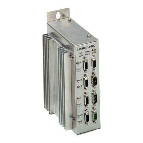 LinMot E100 Series installation guide