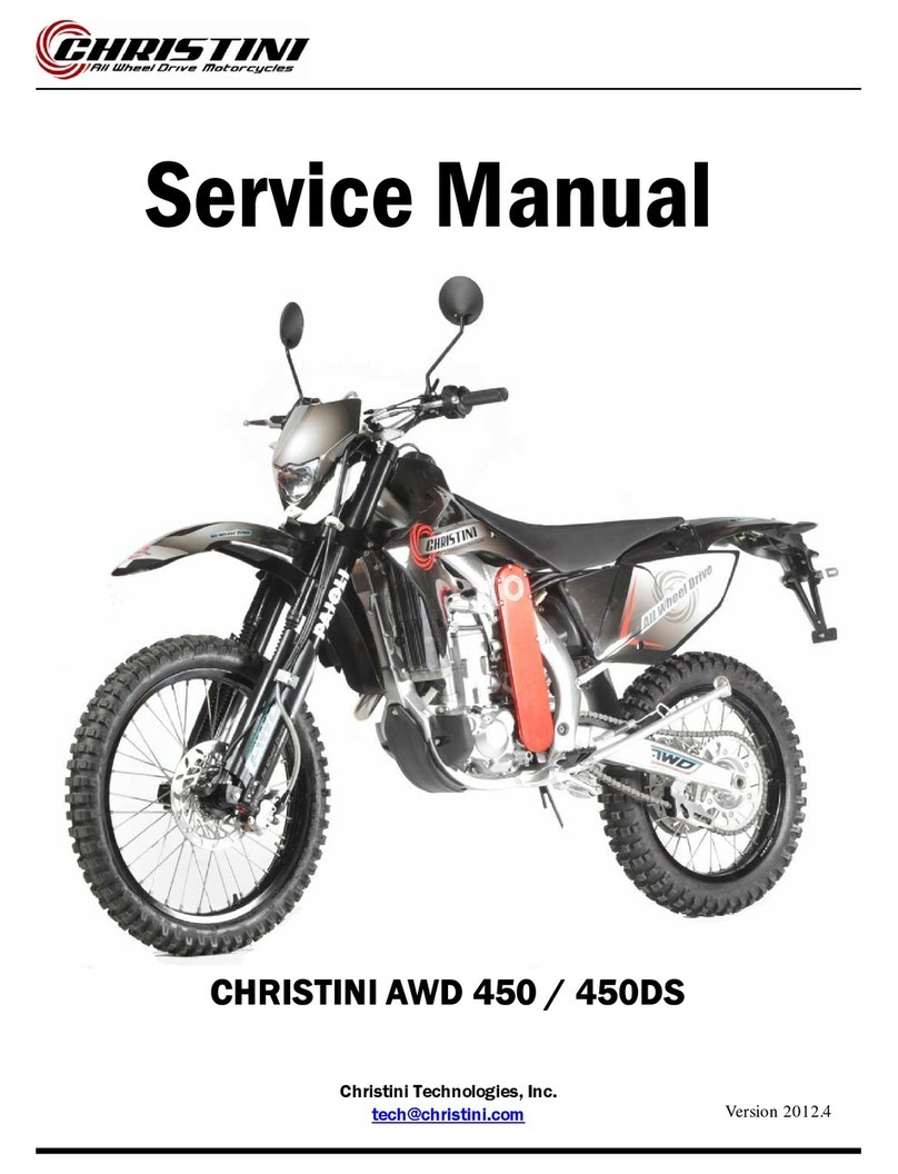 Christini AWD 450DS User manual