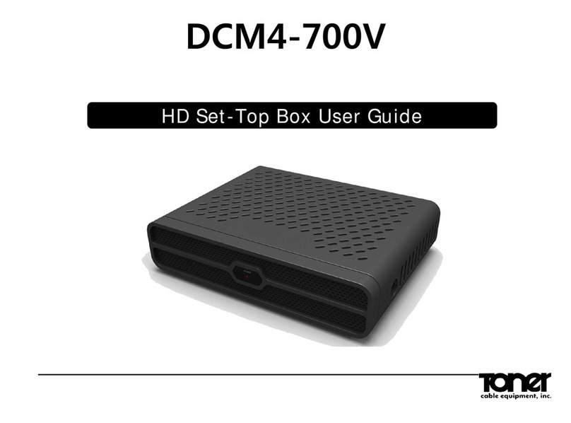 Toner DCM4-700V user guide