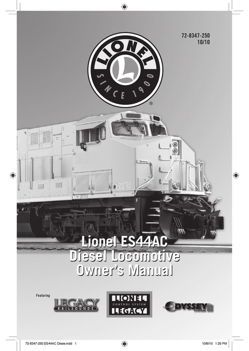 Lionel ES44AC User manual