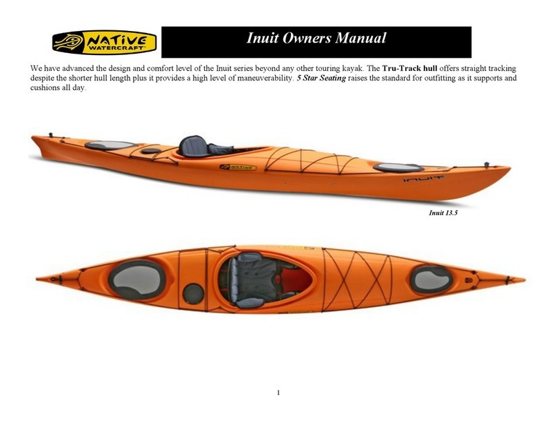 Native Watercraft Inuit owner's manual
