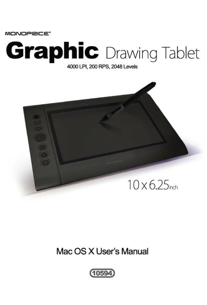 Monoprice 4000 LPI User manual