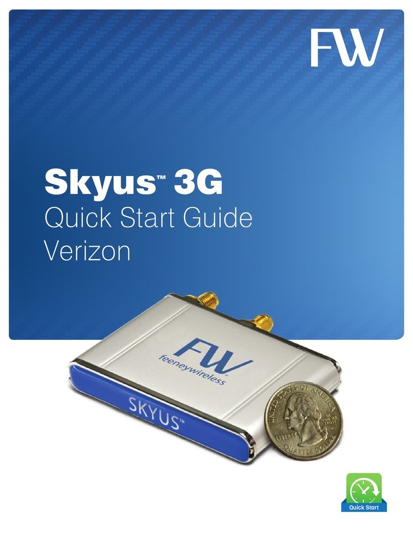 FW Skyus 3G quick start guide FW Skyus 3G quick start guide