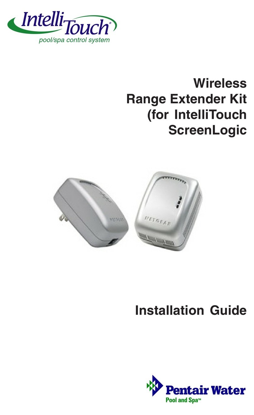 Intellitouch Wireless Range Extender Kit 520561 User manual