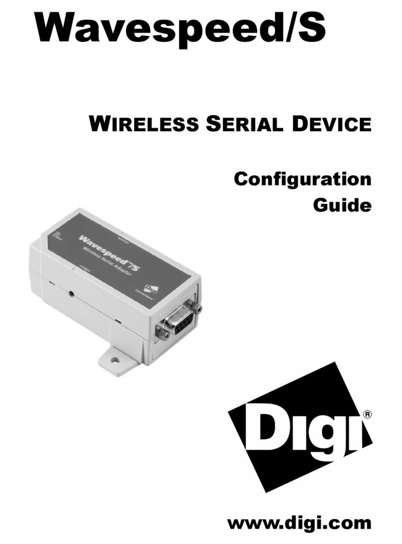 Digi Wavespeed S User manual Digi Wavespeed S User manual
