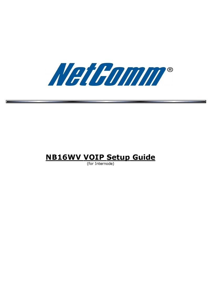 NetComm NB16WV User manual