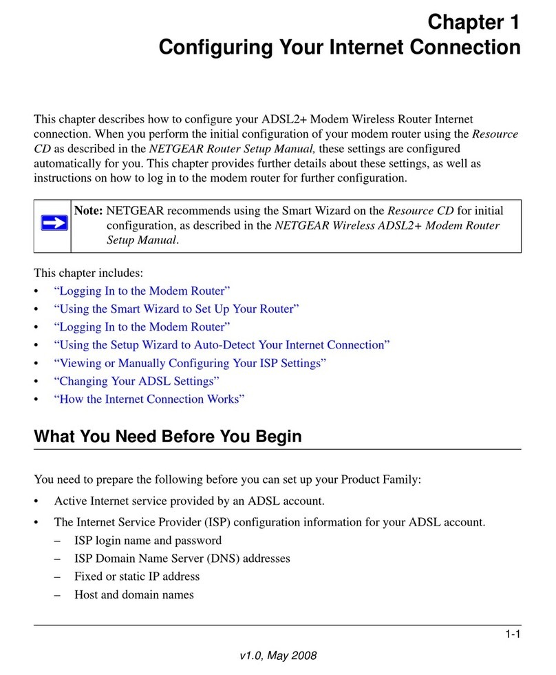 NETGEAR DG834G Quick start guide