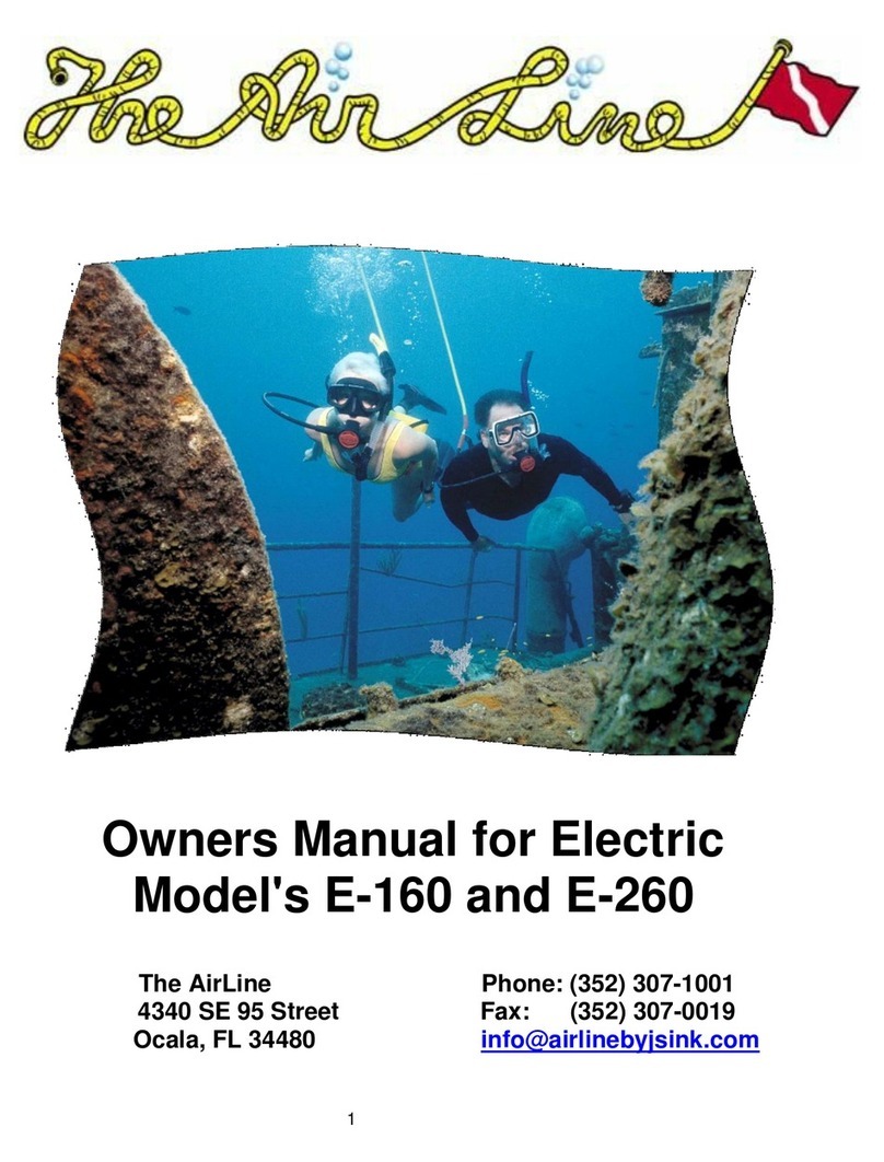 The AirLine E160 owner's manual