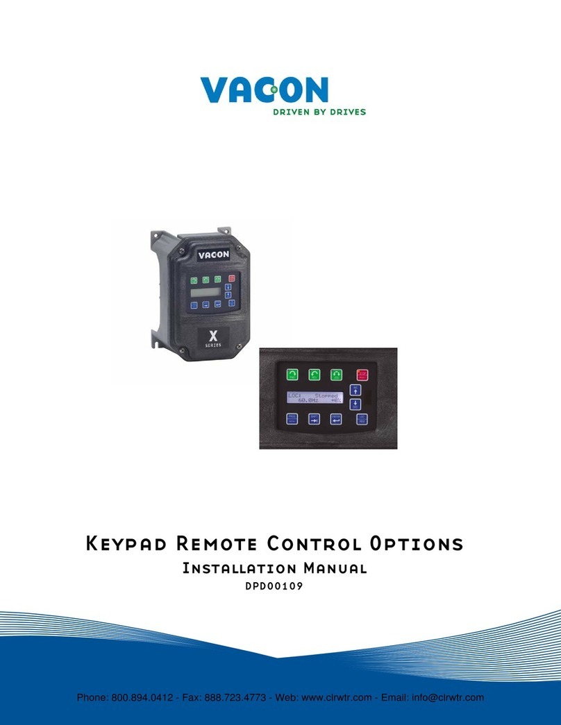 Vacon DPD00109 installation manual