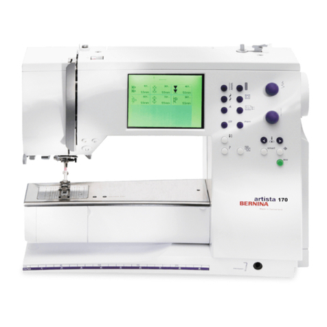 Bernina artista 170 QPE/180 Owner's workbook