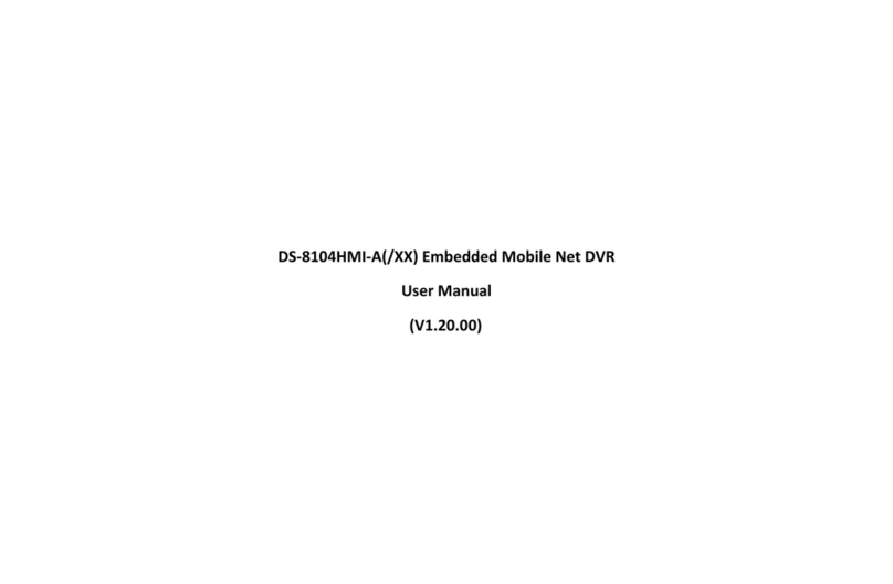 HIK VISION DS-8104HMI-A User manual