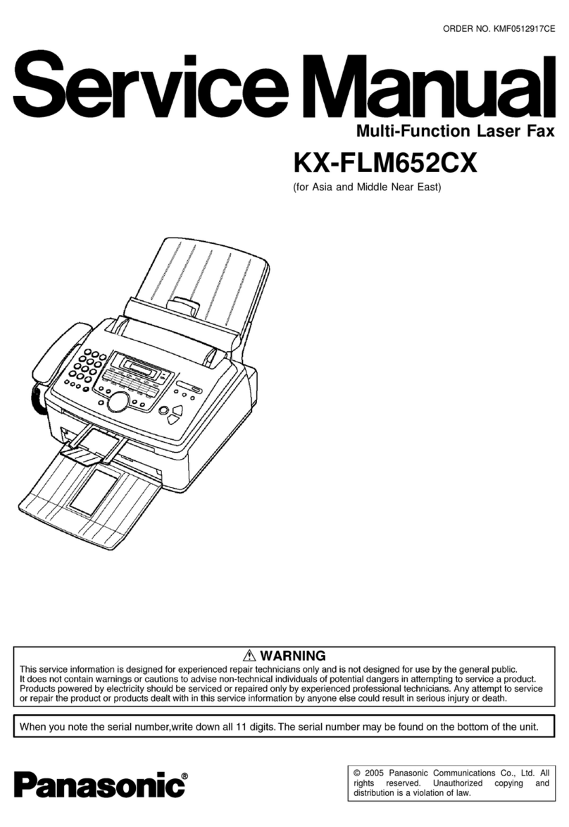 Panasonic KX-FLM652CX User manual