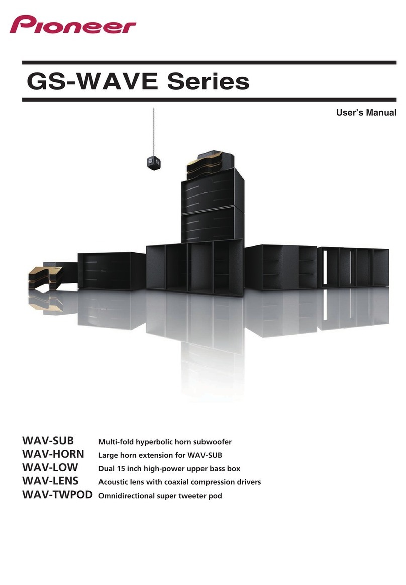 Pioneer GS-wave series user manual