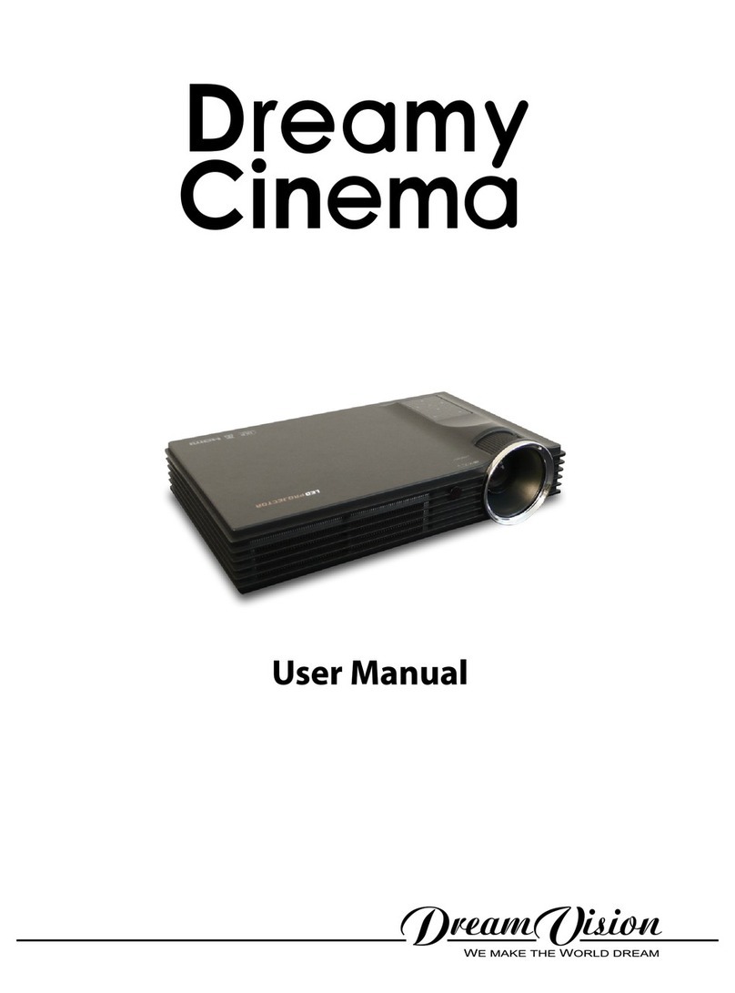 Dream Vision R699848 Dreamy Cinema User manual