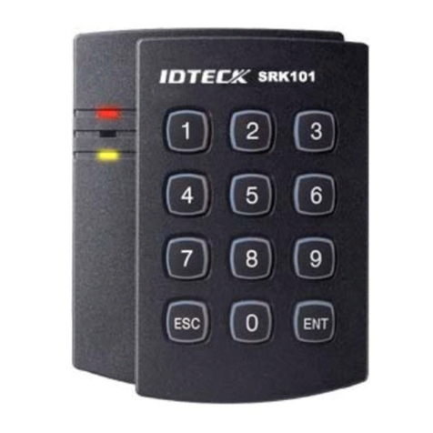 IDTECK SRK101 Hardware manual