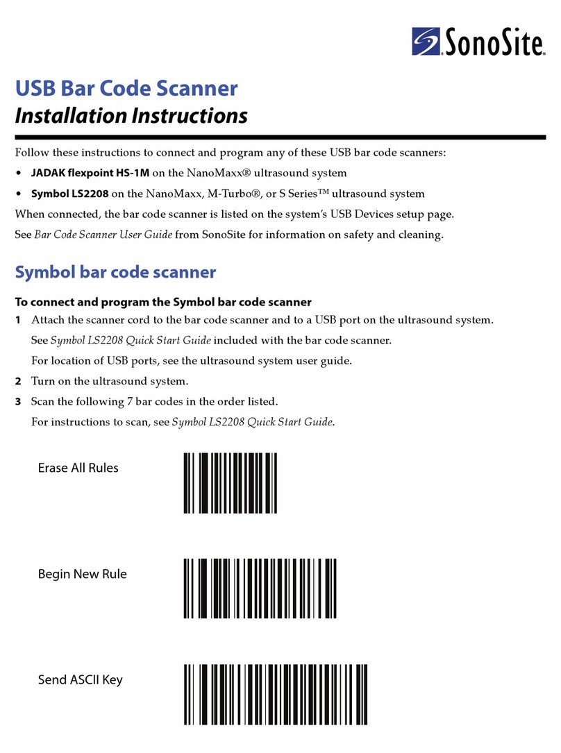SonoLite USB Bar Code Scanner installation instructions SonoLite USB Bar Code Scanner installation instructions