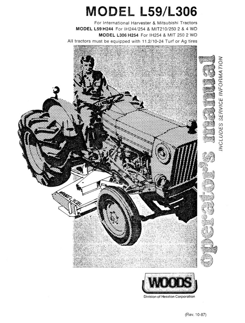 Woods L59 Operator's manual