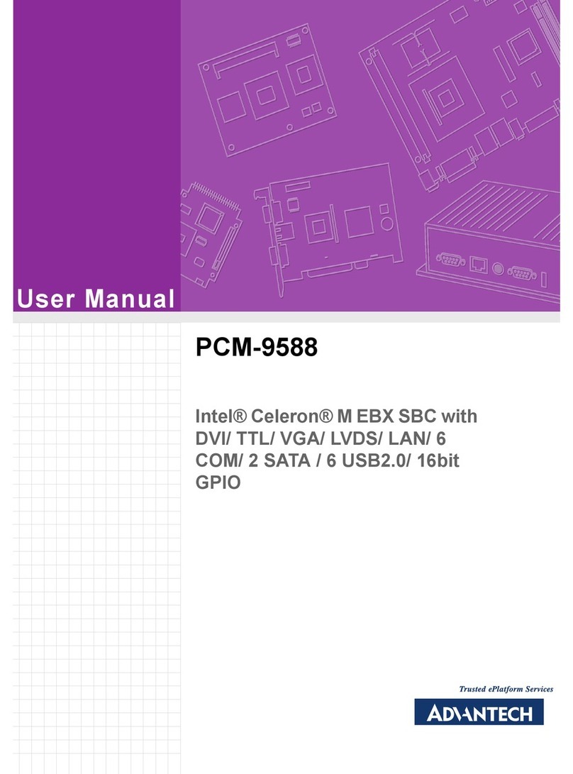 Advantech PCM-9588 User manual