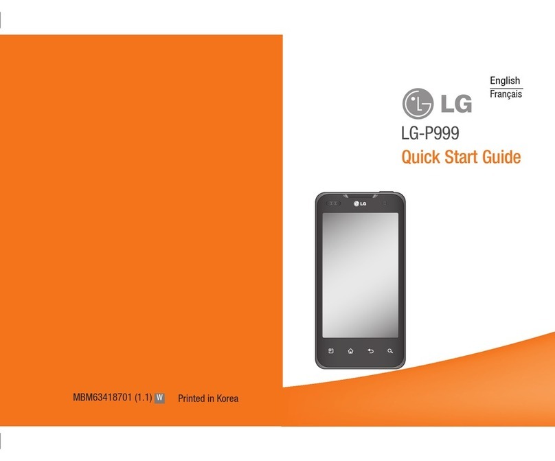 LG P999 User manual
