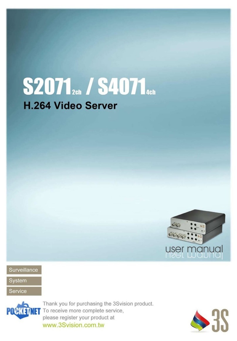 3S Vision S20712ch User manual