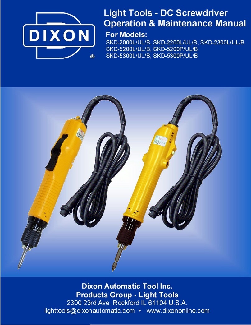 Dixon SKD-2000L/UL/B Manual