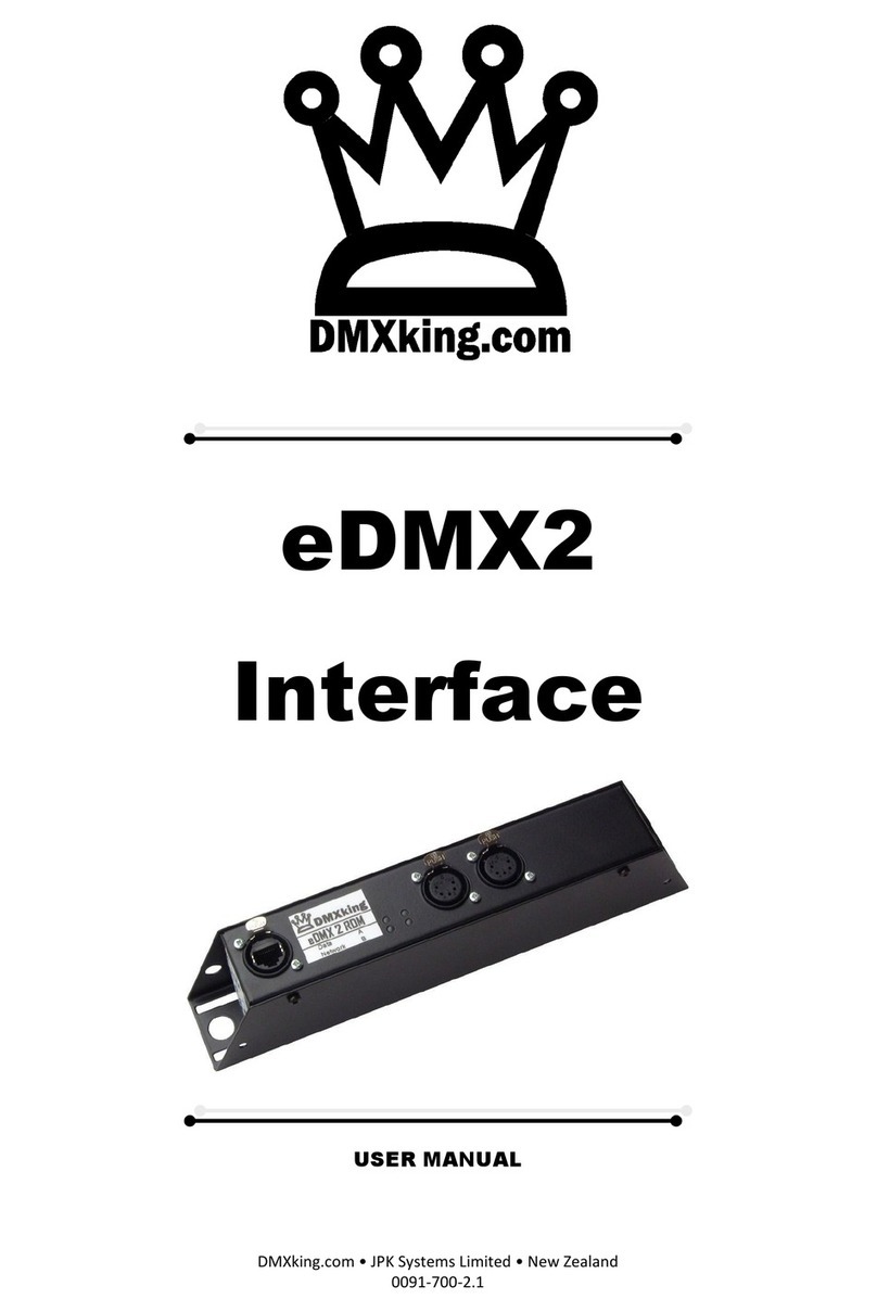 DMXking.com eDMX2 User manual