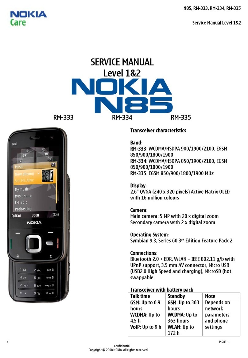 Nokia N85 User manual