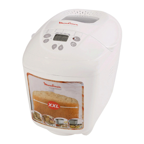 Moulinex Bread Maker User manual