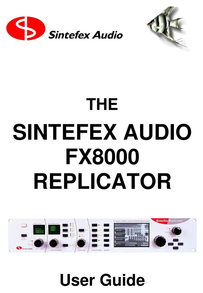Sintefex Audio FX8000 user guide