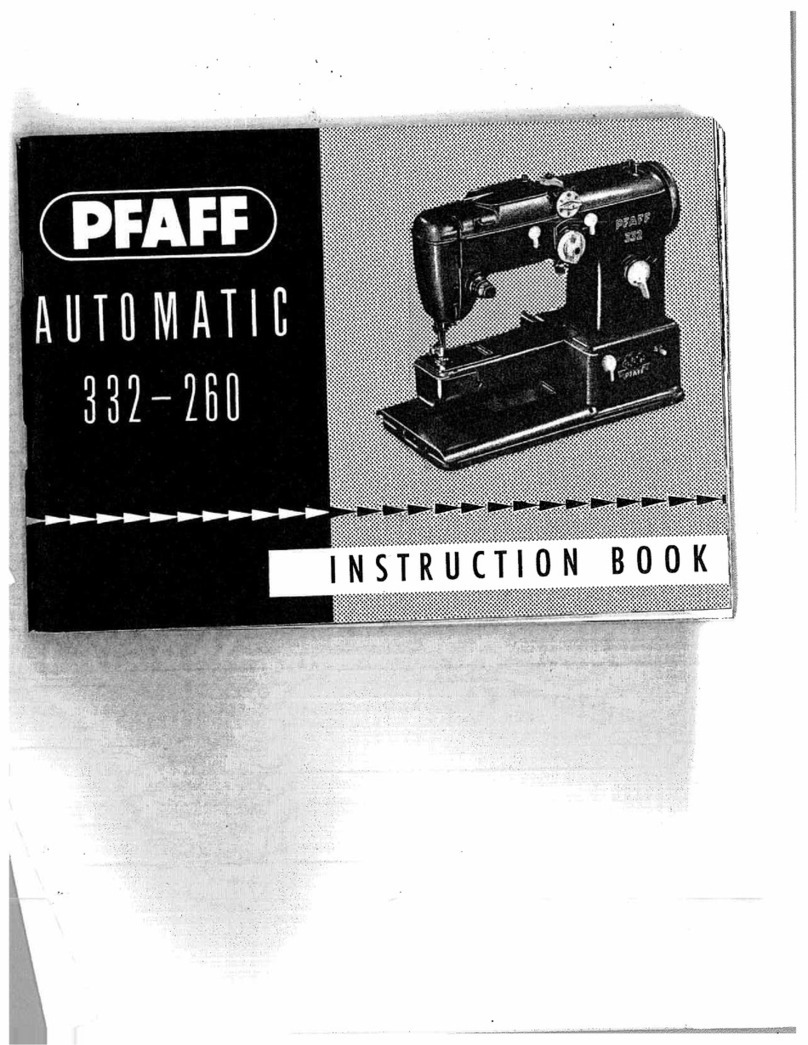 Pfaff Automatic 332-260 User manual
