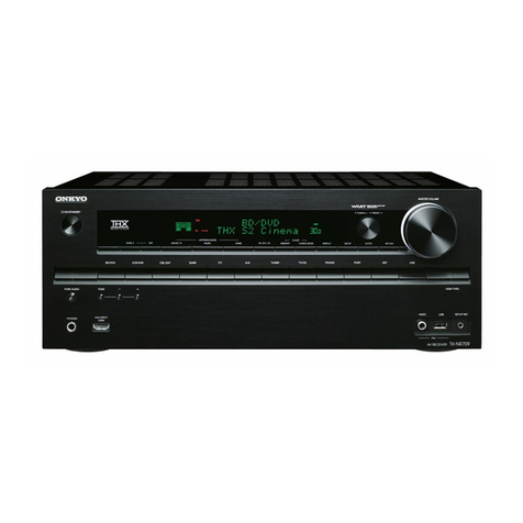 Onkyo TX-NR709 User manual