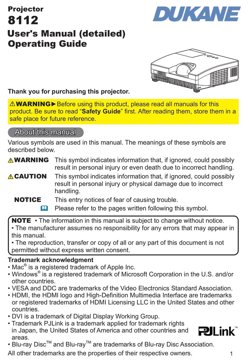 Dukane 8112 User manual