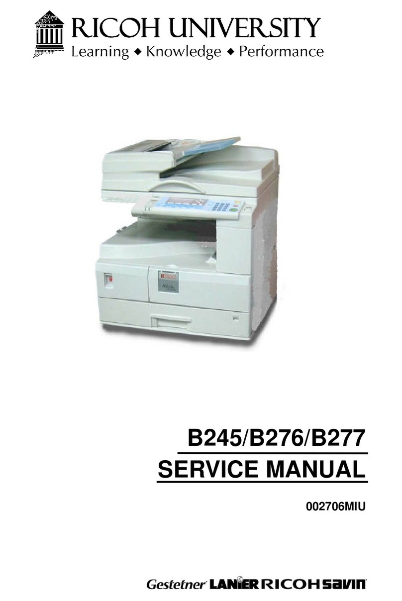 Ricon B245 User manual