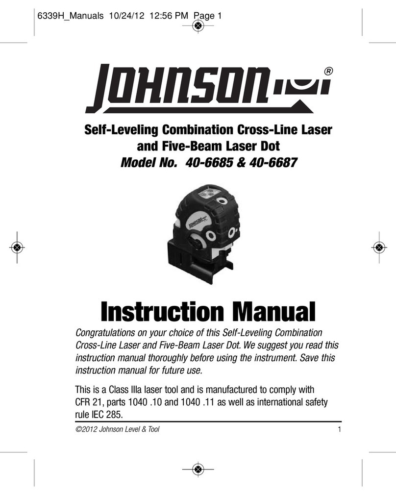 Johnson 40-6685 User manual Johnson 40-6685 User manual