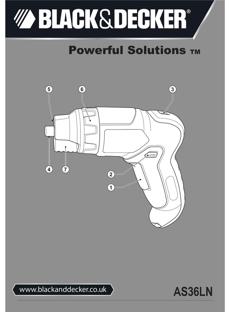 Black & Decker Powerful Solutions AS36LN User manual