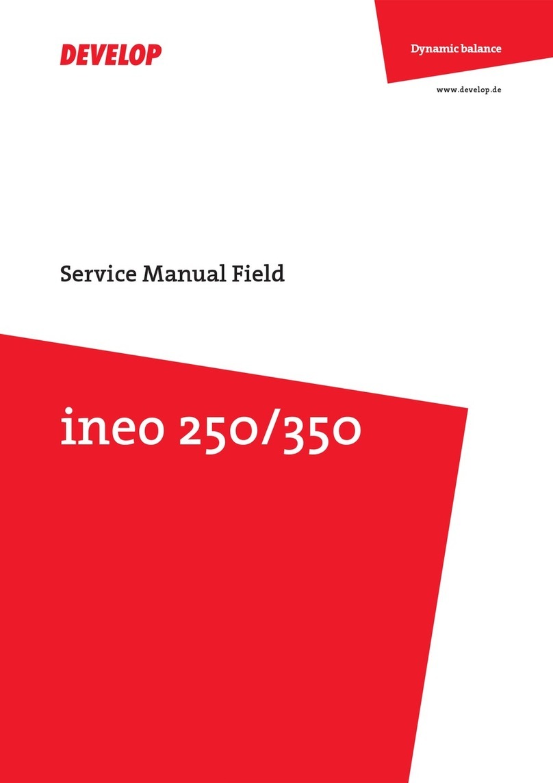 Develop ineo 250 User manual