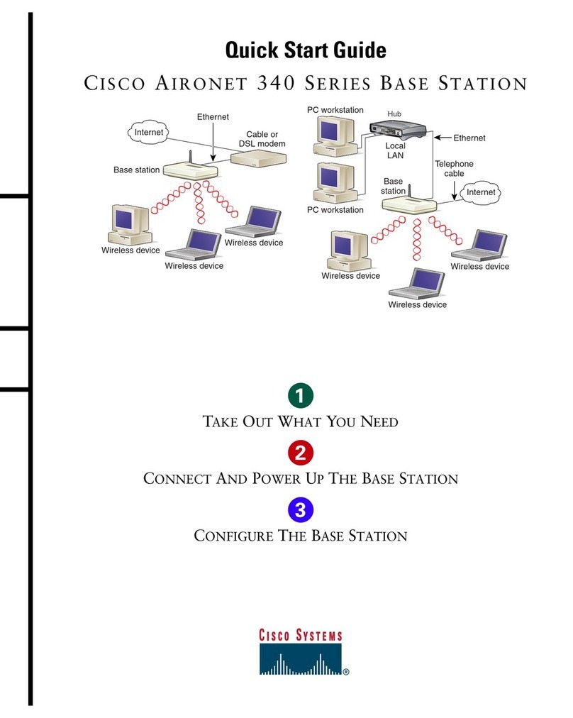 Cisco Aironet 340 Series User manual Cisco Aironet 340 Series User manual