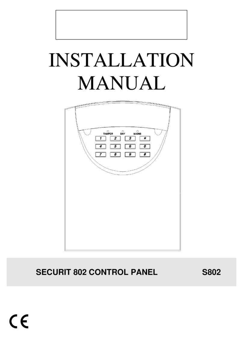 C & K Systems S802 installation manual