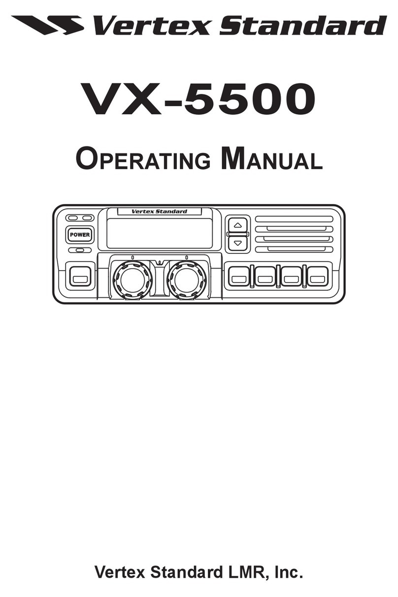 Vertex VX-5500 operating manual