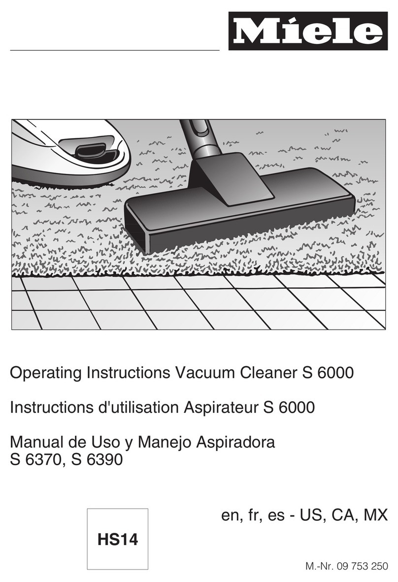 Miele S 6000 User manual