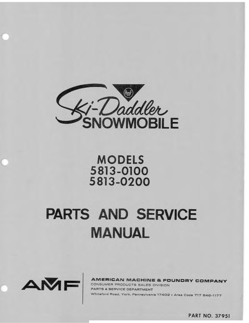 AMF Ski-Daddler 5813-0100 User manual