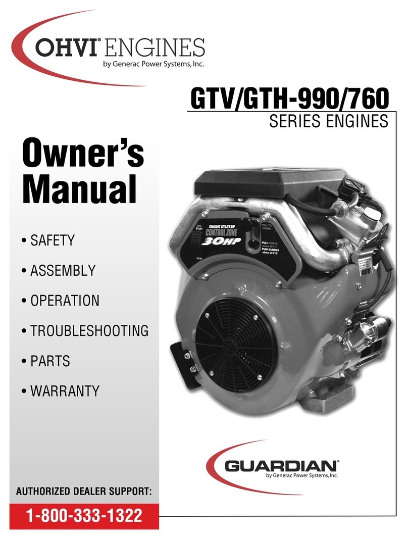 Guardian GTV/GTH-990/760 OHVI series owner's manual Guardian GTV/GTH-990/760 OHVI series owner's manual