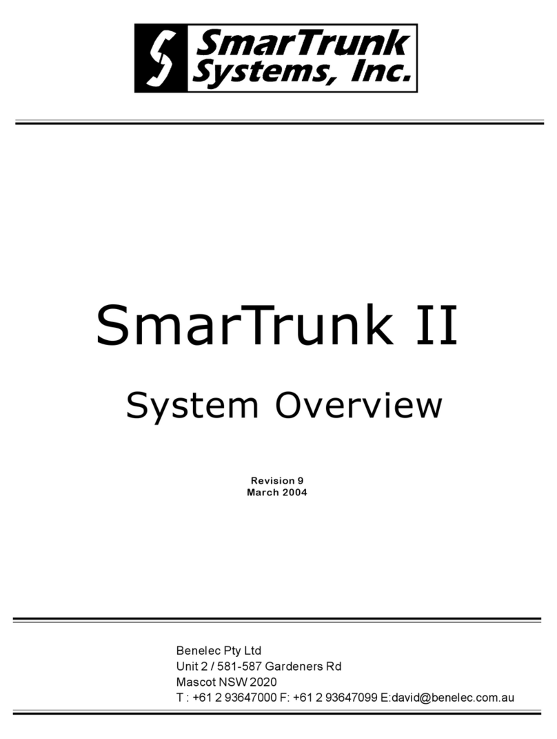 SmartTrunk Systems SmarTrunk II System overview