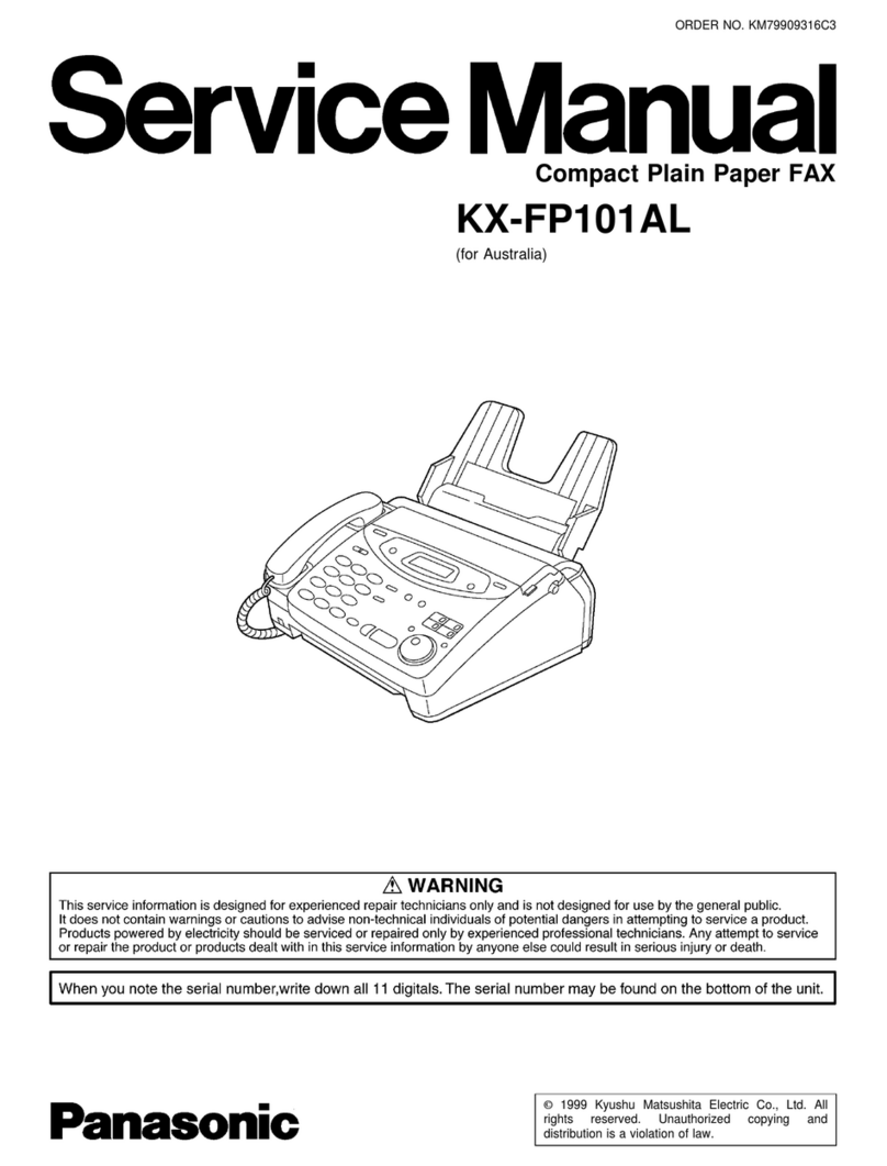 Panasonic KX-FP101AL User manual