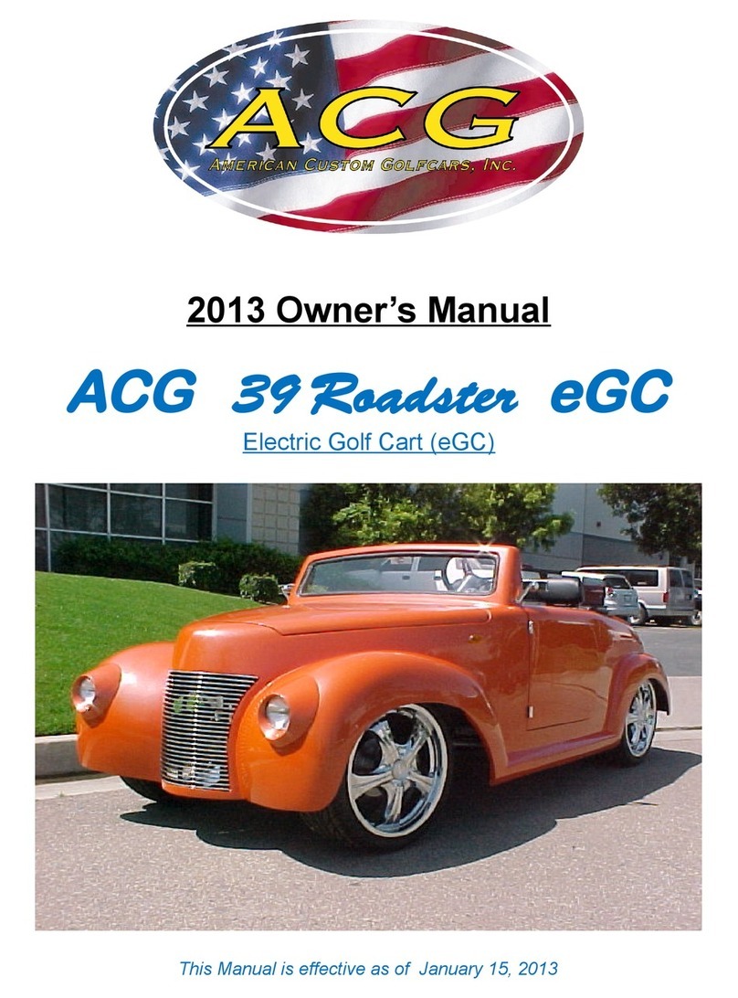 ACG 39Roadster eGC 2013 User manual ACG 39Roadster eGC 2013 User manual