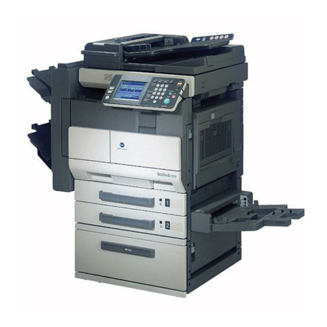 Konica Minolta bizhub 200 Service manual
