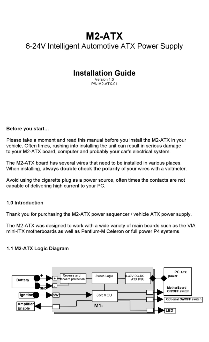 mini-box M2-ATX User manual