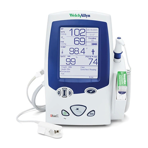 Welch Allyn Spot Vital Signs LXi Service manual