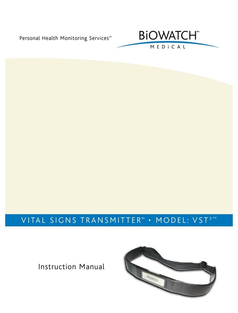 BiOWATCH VST instruction manual